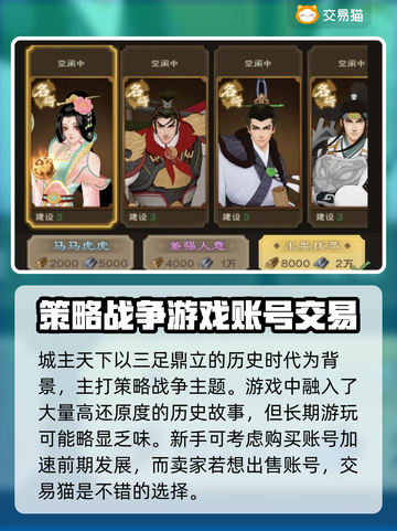 城主天下账号出售🔥高效平台大揭秘！🎮截图2