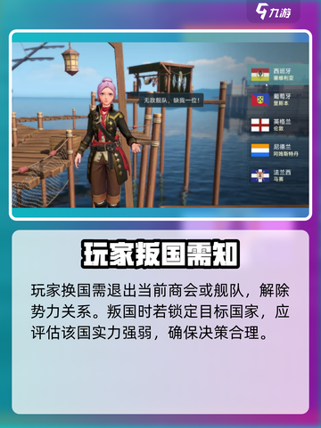 大航海时代传说怎么换国家介绍截图2