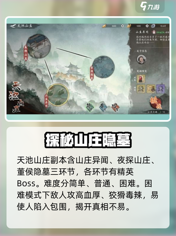 墨剑江湖🔥董侯秘录&天池山庄副本等你来战！截图3