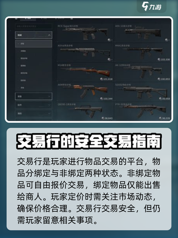 三角洲行动交易行的作用介绍截图4