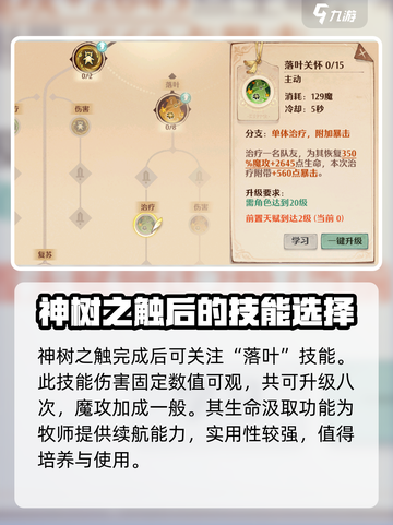 森之国度牧师技能怎么加点介绍截图5