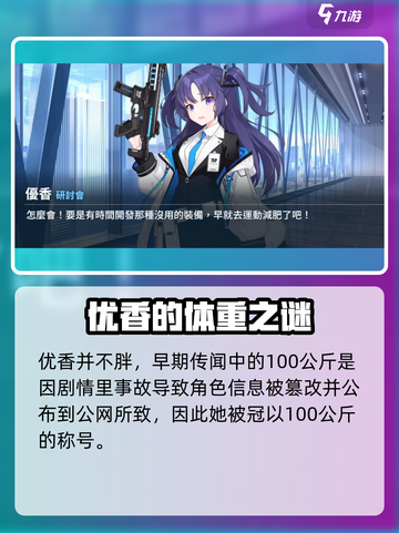 蔚蓝档案🔥减肥姐优香运动魅力介绍✨截图2