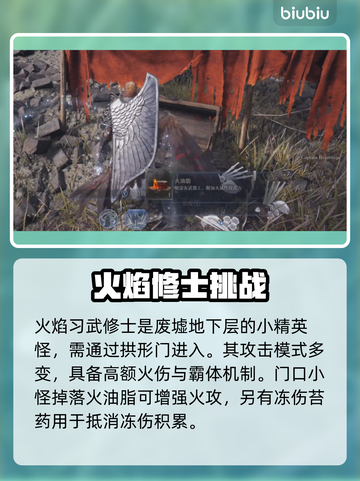 🔥艾尔登法环：黑夜君临火焰修士打法曝光！💥截图2