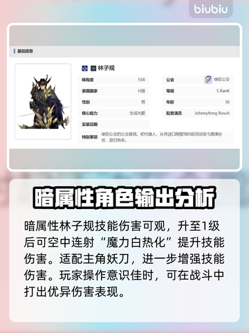 我独自升级崛起🔥猎人角色大全揭秘！🎮截图7