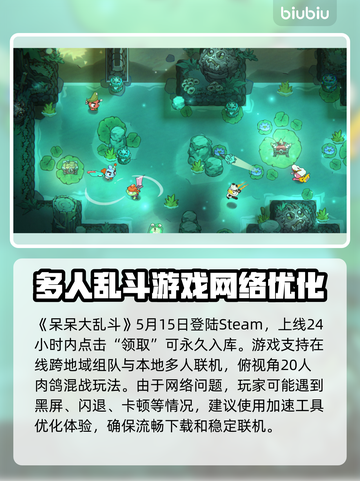 呆呆大乱斗🔥闪退卡顿？轻松解决方法在这里！💥截图2