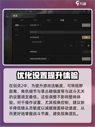剑灵2怎么优化设置介绍截图3