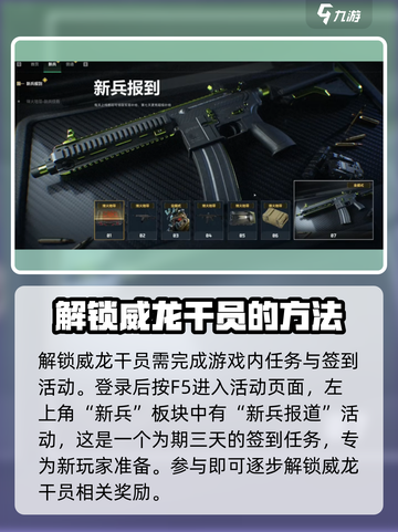 三角洲行动威龙怎么获得介绍截图2