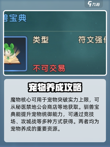 魔力宝贝复兴道具大全介绍截图3