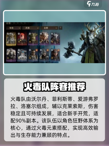龙息神寂🔥超强开荒阵容推荐，新手必看！截图2