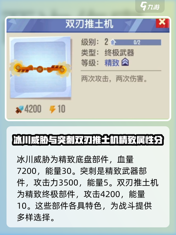 喵星大作战终极部件大全介绍截图3