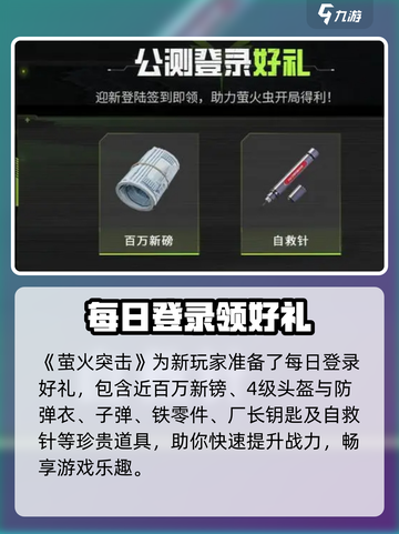 萤火突击公测🎁奖励大曝光！不容错过的获取攻略🔥截图4