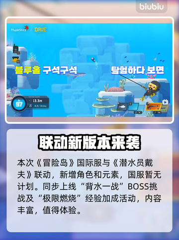 🎮潜水员戴夫联动冒险岛限时开启！截图4