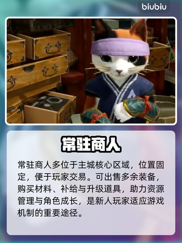 🔥《怪物猎人》商人位置全揭秘！💎截图2