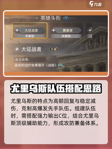 世界启元零氪尤里乌斯肉队怎么搭配介绍截图3