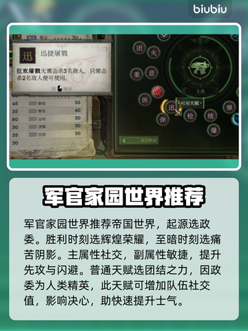 战锤40k行商浪人🔥角色加点全攻略💎截图2