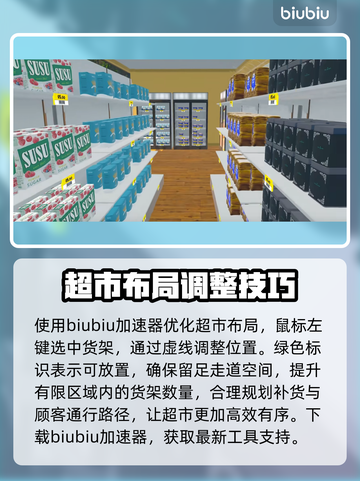 超市模拟器😎布局更改超全攻略来啦！🎉截图2