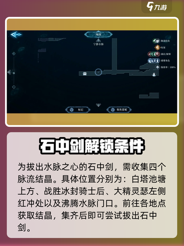 心渊梦境🔥水脉之心石中剑获取攻略📍截图3