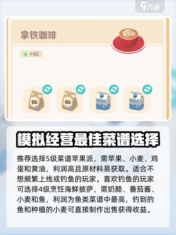 心动小镇🔥烹饪利润大起底！收益最高的竟是它？截图3