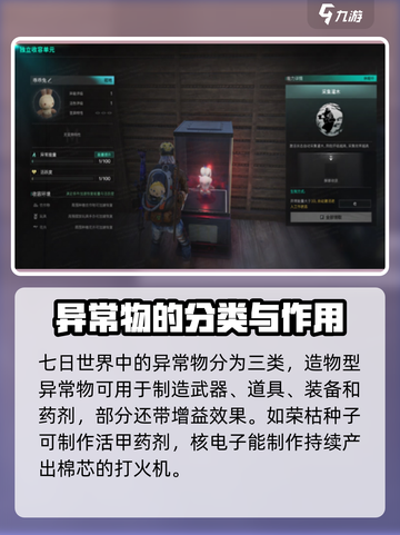 七日世界异常物作用介绍截图2