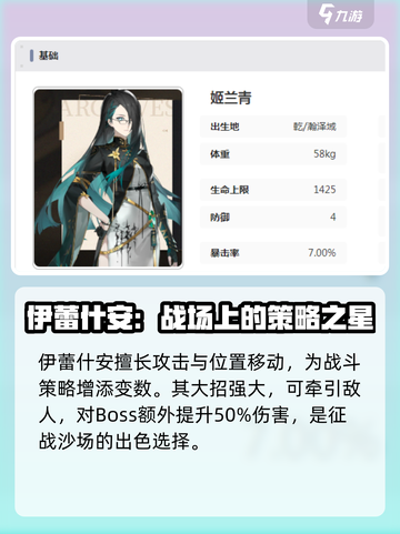 黑色信标角色强度榜单指南介绍截图2