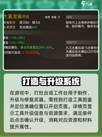 大侠立志传打造工具图鉴介绍截图4