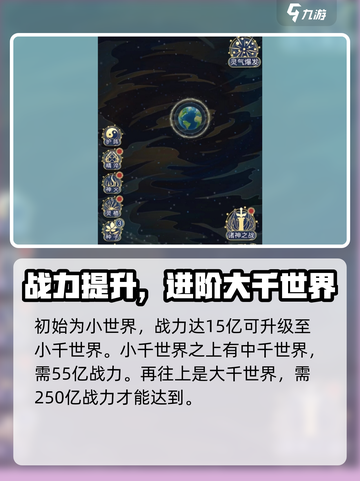 天道创造多少战力升小千世界介绍截图2