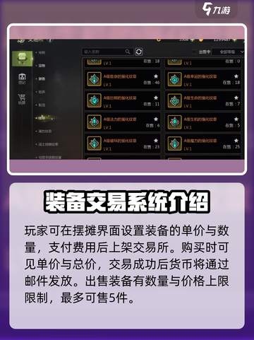 龙之谷世界装备交易行🔥玩法全攻略来了！截图4