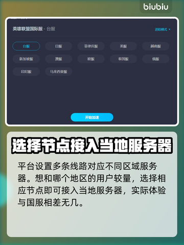 英雄联盟加速器推荐🔥台服必备神器👇截图4