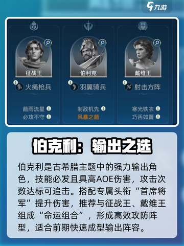 🔥世界启元古希腊英雄TOP榜💥截图4