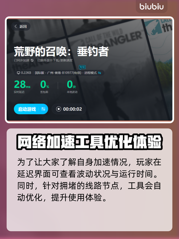 荒野的召唤⚡加速器推荐，钓鱼党必看！🎉截图6