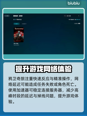 鸦卫奇旅加速器推荐🔥游戏党必看！🚀奇旅畅玩秘籍截图2
