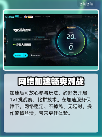 穿越火线⚡加速器推荐，玩游戏必备！🔥截图4