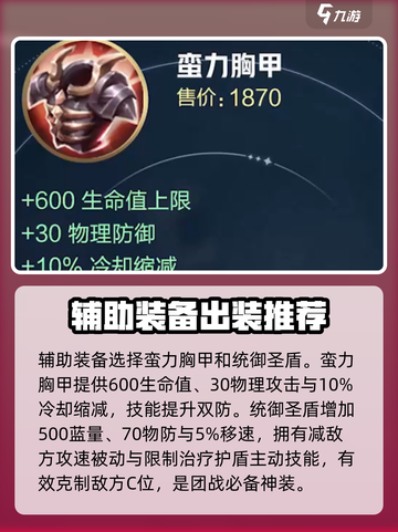 决胜巅峰🔥辅助装全解析，游戏党必看！截图4