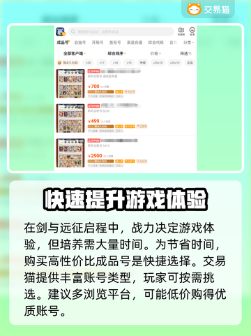 剑与远征：买号安全大揭秘！👇游戏党必看截图3