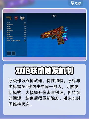 像素射击冰炎🔥超强强度解析，玩了就上瘾！截图2