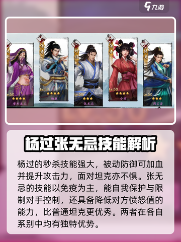 新射雕群侠传之铁血丹心最强侠客有哪些介绍截图3