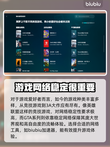 免费游戏加速器排行，玩转全球游戏⚡不花一分钱！截图2
