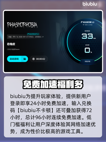 🎮恐鬼症进不去？加速器推荐🔥截图4