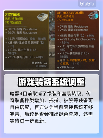 暗黑破坏神4：绿装取消真相大曝光！💥截图3