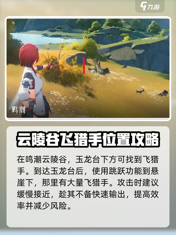 鸣潮🔥云陵谷飞猎手位置全揭秘！快来抓👇截图3