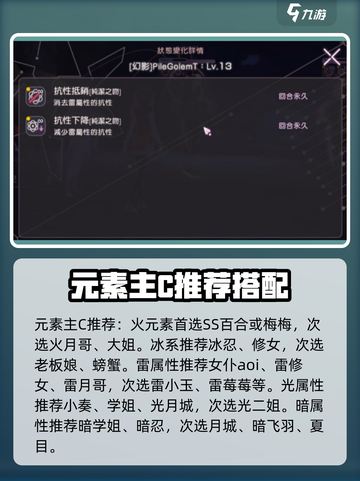 炽焰天穹🔥元素队最强搭配攻略来啦！快收藏✔截图4