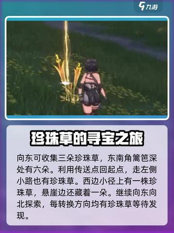 鸣潮🔥珍珠草位置大揭秘！💎速来获取攻略！截图3