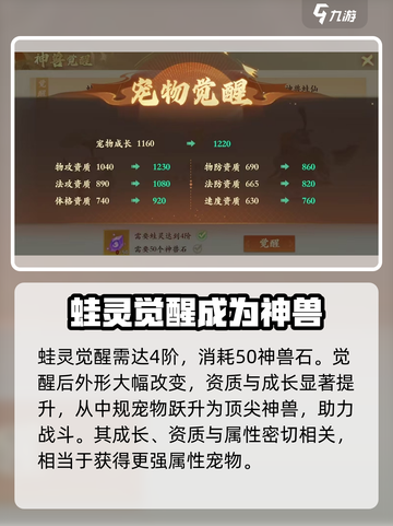 封神幻想世界神兽仙蛙怎么获得介绍截图3