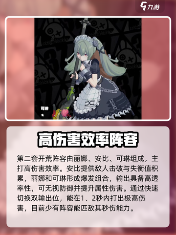 绝区零🔥开荒队推荐｜最强搭配攻略来啦！截图3