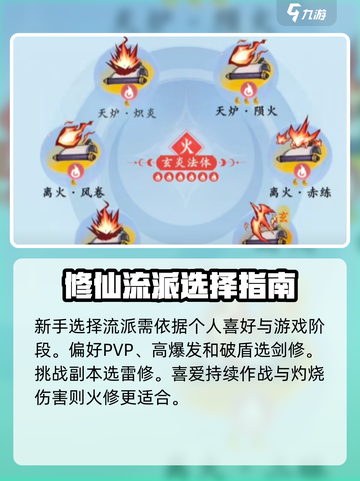 问剑长生选哪个流派介绍截图5