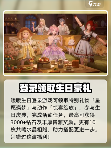 无限暖暖生日套装介绍介绍截图4