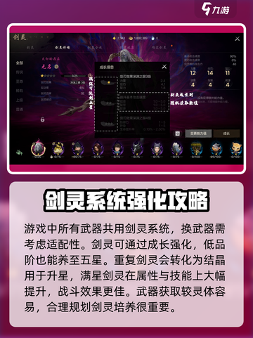 剑灵2🔥剑灵系统玩法大揭秘！新手必看👇截图3