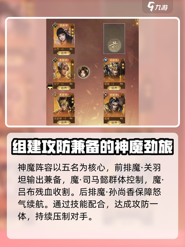 三国问鼎山河🔥神魔阵容超强攻略💡截图2