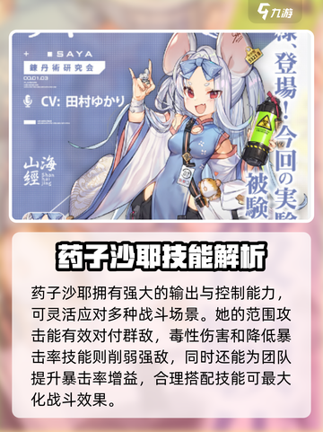 蔚蓝档案🔥沙耶强度爆表！技能详解来了！截图4