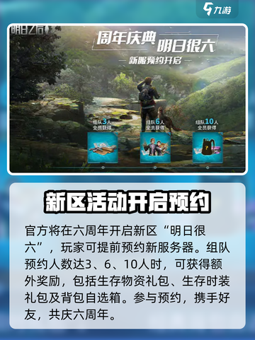 明日之后六周年有哪些活动介绍截图2
